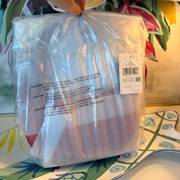 NWT Kate Spade Valentine Nova Braided Handle Small Crescent Crossbody Bag KN610 - Picture 7 of 8